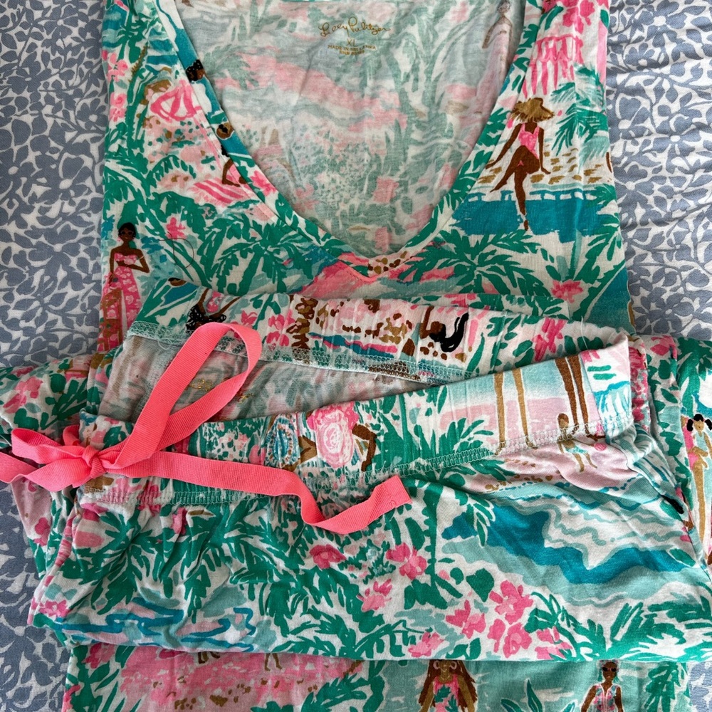 Lilly Pulitzer Lets get Together - PJ set